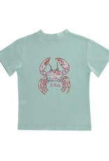 The Bailey Boys Crab in Seaglass Logo Tee