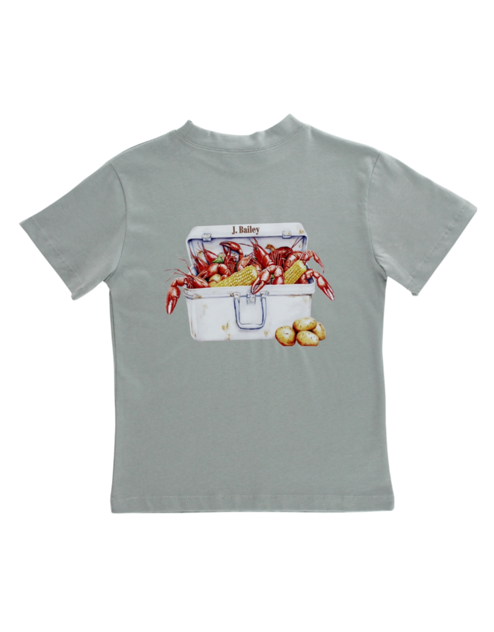 The Bailey Boys Boil On Logo Tee, Pistachio
