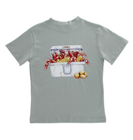 The Bailey Boys Boil On Logo Tee, Pistachio