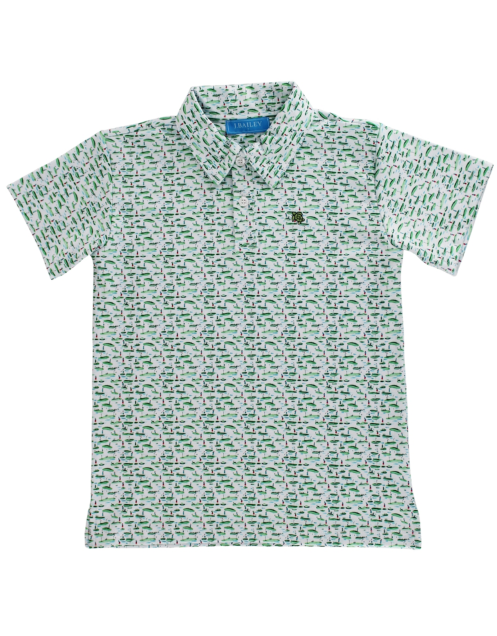 The Bailey Boys SS Performance Polo, Golf Course