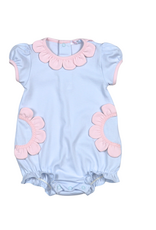 Baby Loren Patti Blue Pima Bubble