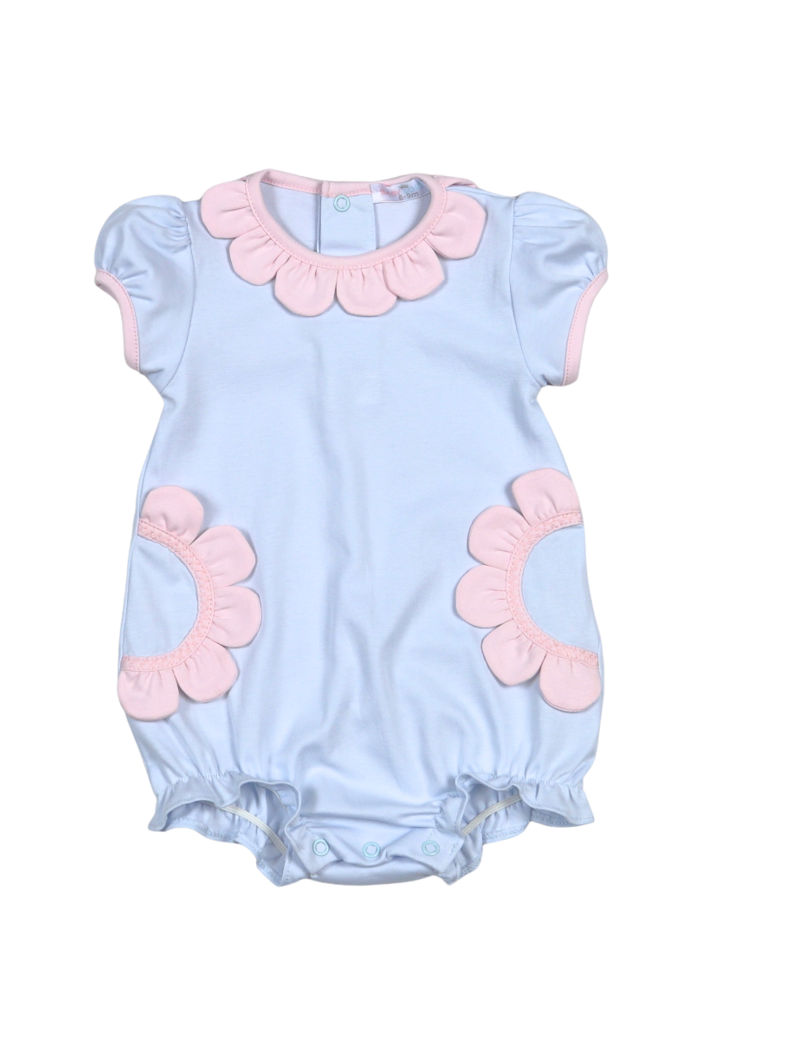 Baby Loren Patti Blue Pima Bubble