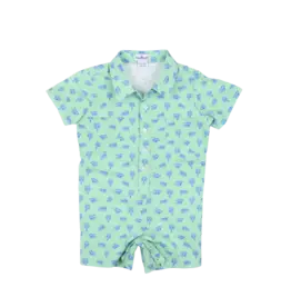 BlueQuail Clothing Co. Mudbugs Short Sleeve Romper