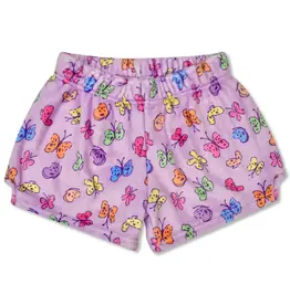 Iscream Bright Butterflies Plush Shorts
