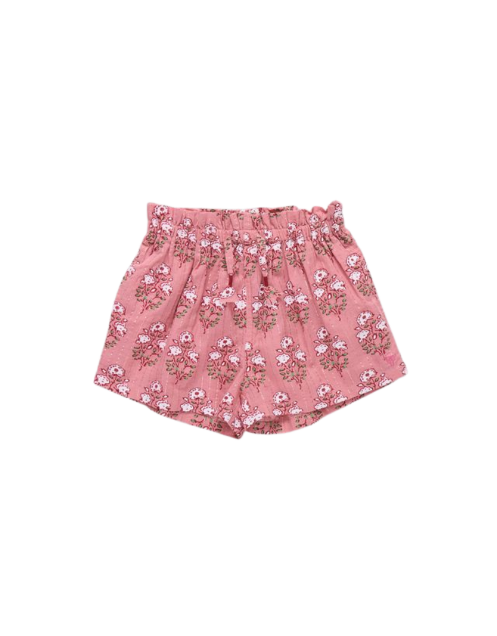 Pink Chicken Girls Theodore Short, Pink Strawflower