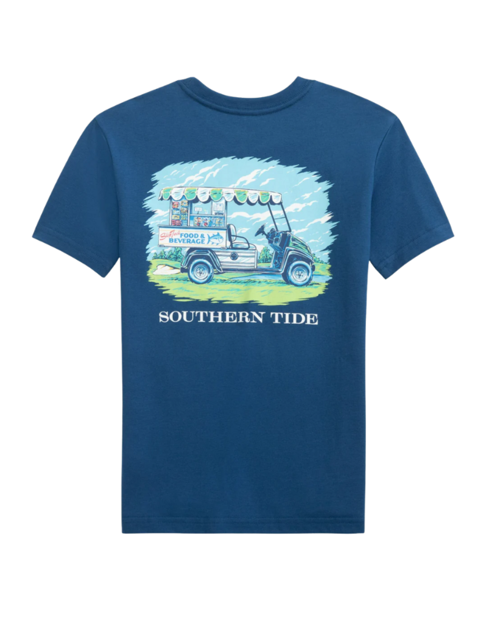Southern Tide Skipjack Food & Beverage Cart SS T-Shirt
