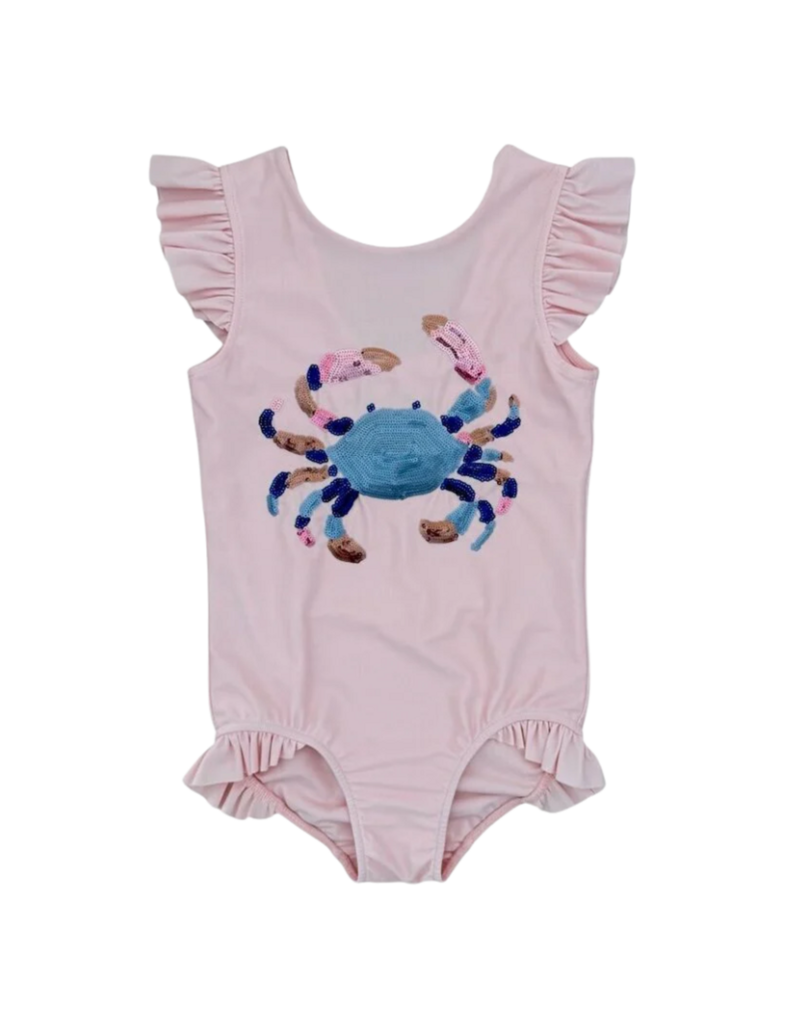 Velvet Fawn Rosalie Swimsuit, Sequin Crab