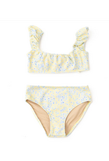 Shade Critters Butter Blooms Ribbed Cap Sleeve 2pc Set