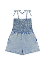 Feather4Arrow Brunch Club Romper, Denim