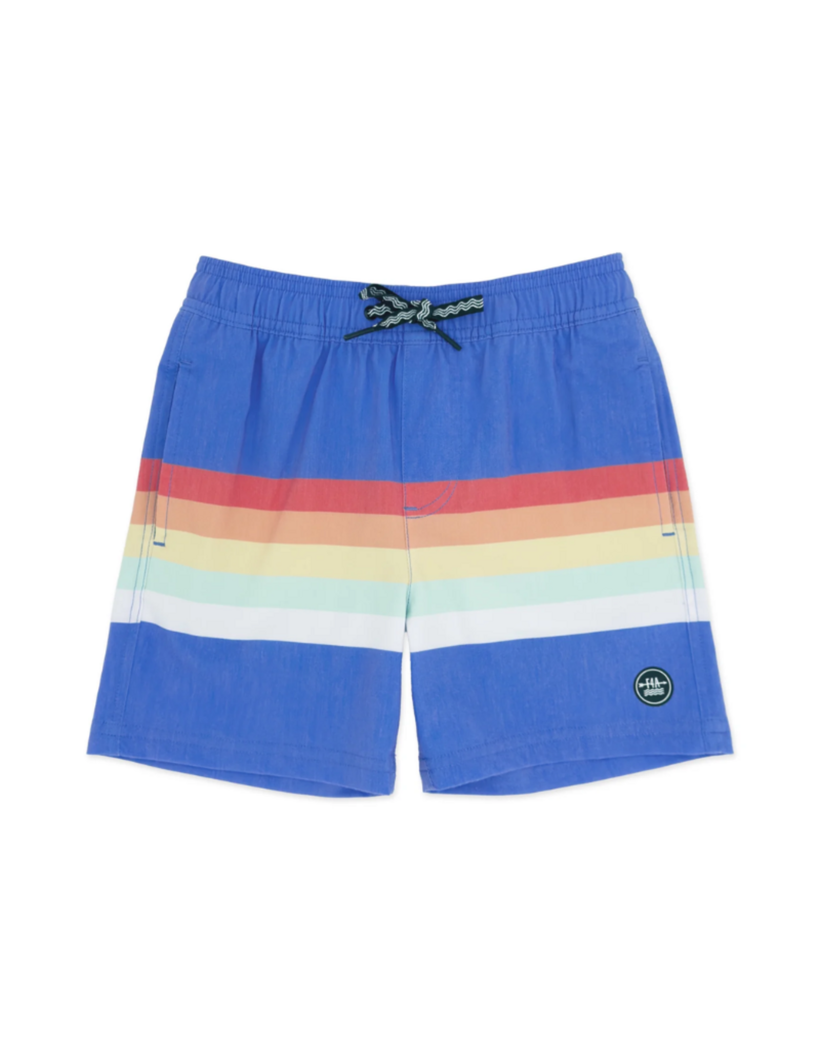Feather4Arrow Volley Swim Trunk, Marina Vintage Stripe