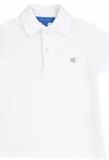 The Bailey Boys Henry Short Sleeve Polo, White