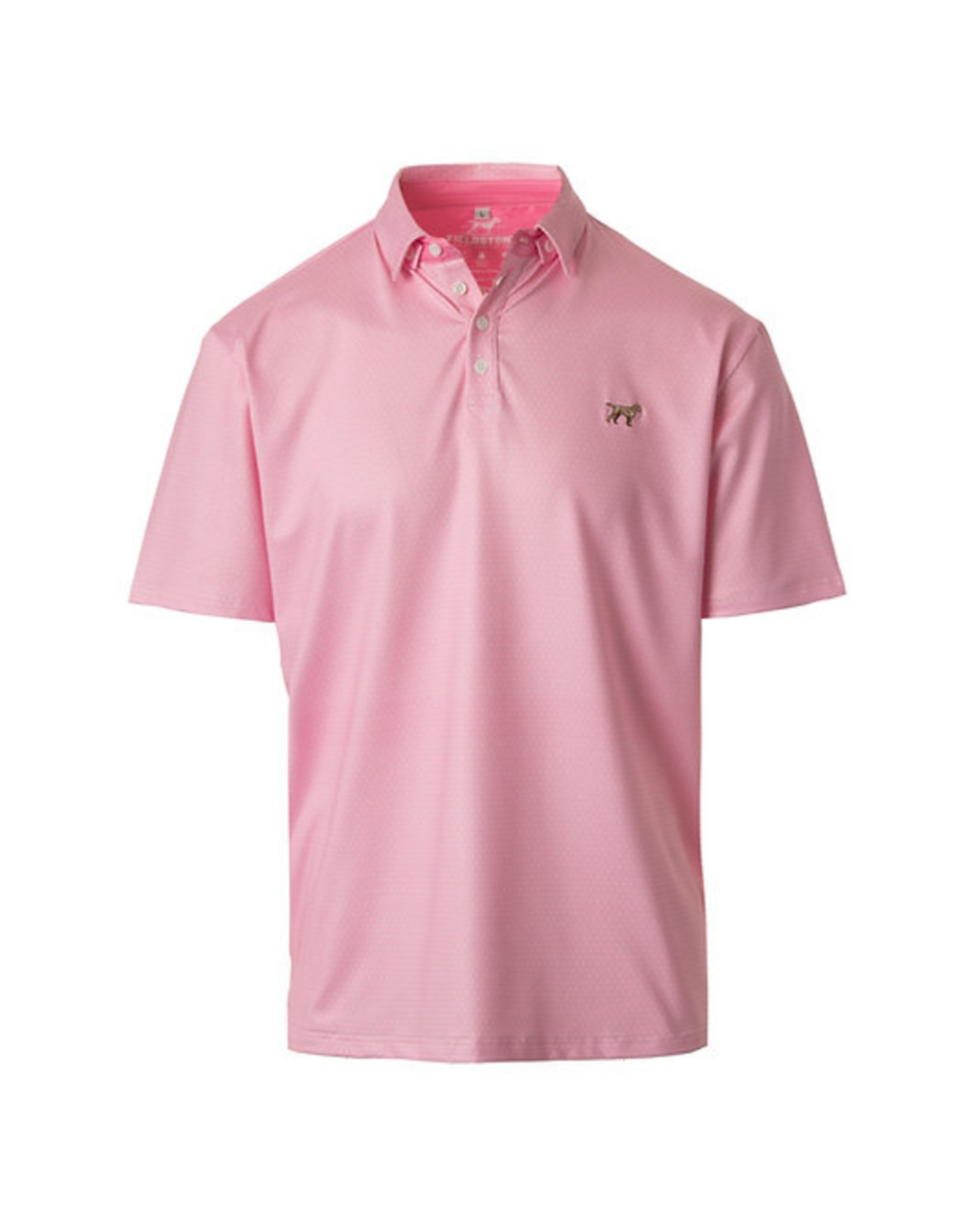 Fieldstone Diamond Performance Polo, Pink