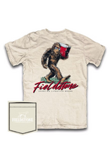 Fieldstone Tailgate Bigfoot T-shirt, Yellow