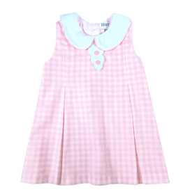 Ishtex Pink Gingham Dress