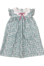 Love George Liberty Turquoise Floral Dress