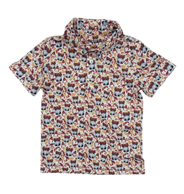 Velvet Fawn CoolShade Scottie Polo, Crawfish Boil