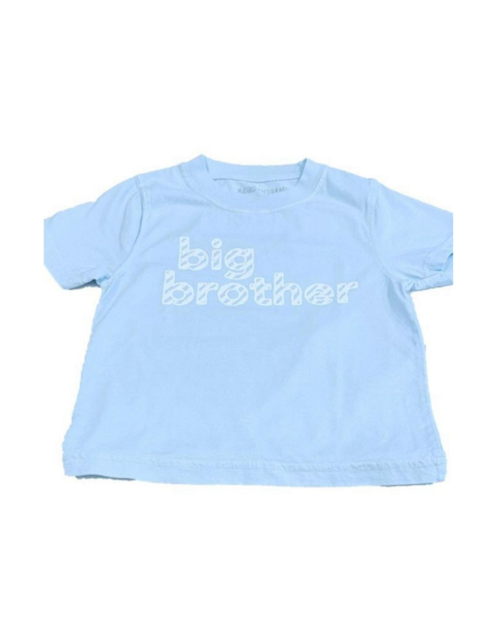 Mustard & Ketchup Light Blue Big Brother Short Sleeve Shirt