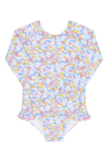 Minnow Jasmine Blossom Rashguard One Piece