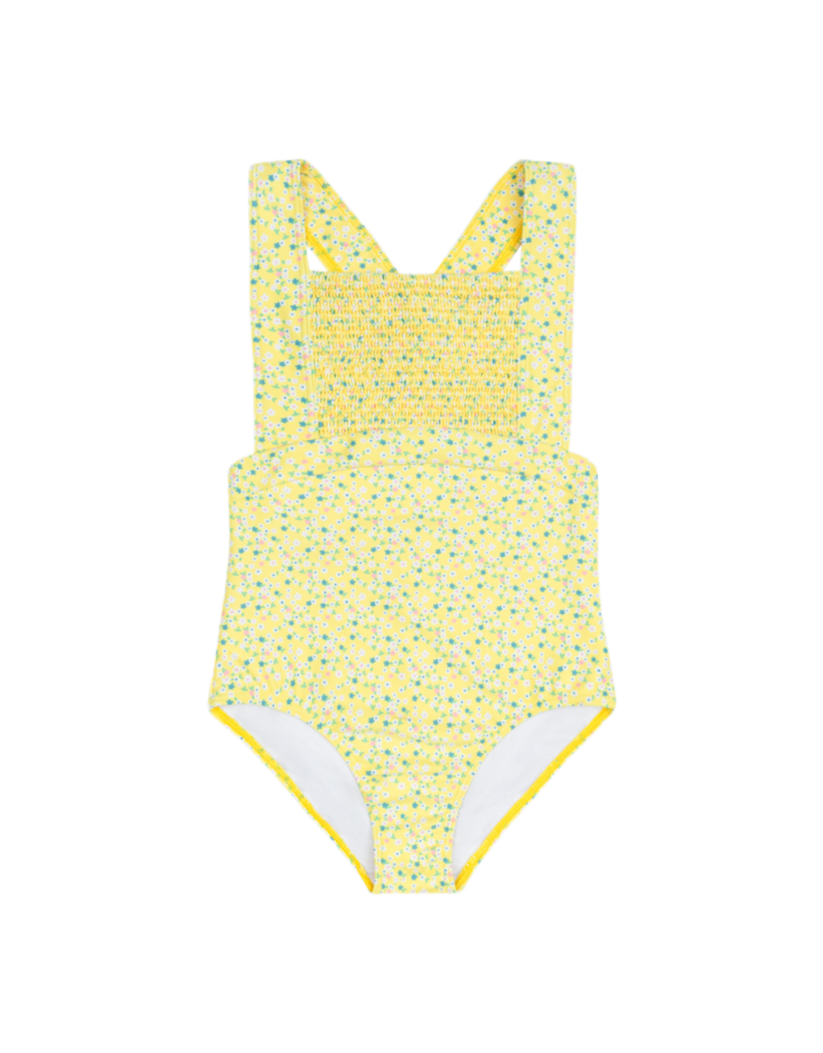 Minnow Petite Fleur Diamond Smocked One Piece