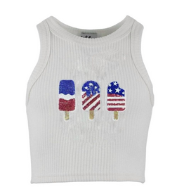 Lola and the Boys Icy Bomb Pop Tank