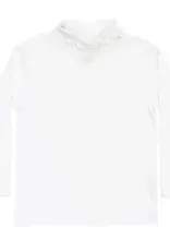 The Bailey Boys White Ruffle Turtle Neck Girls