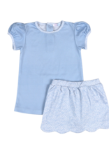 Baby Loren Ivy Floral Pima Skort Set