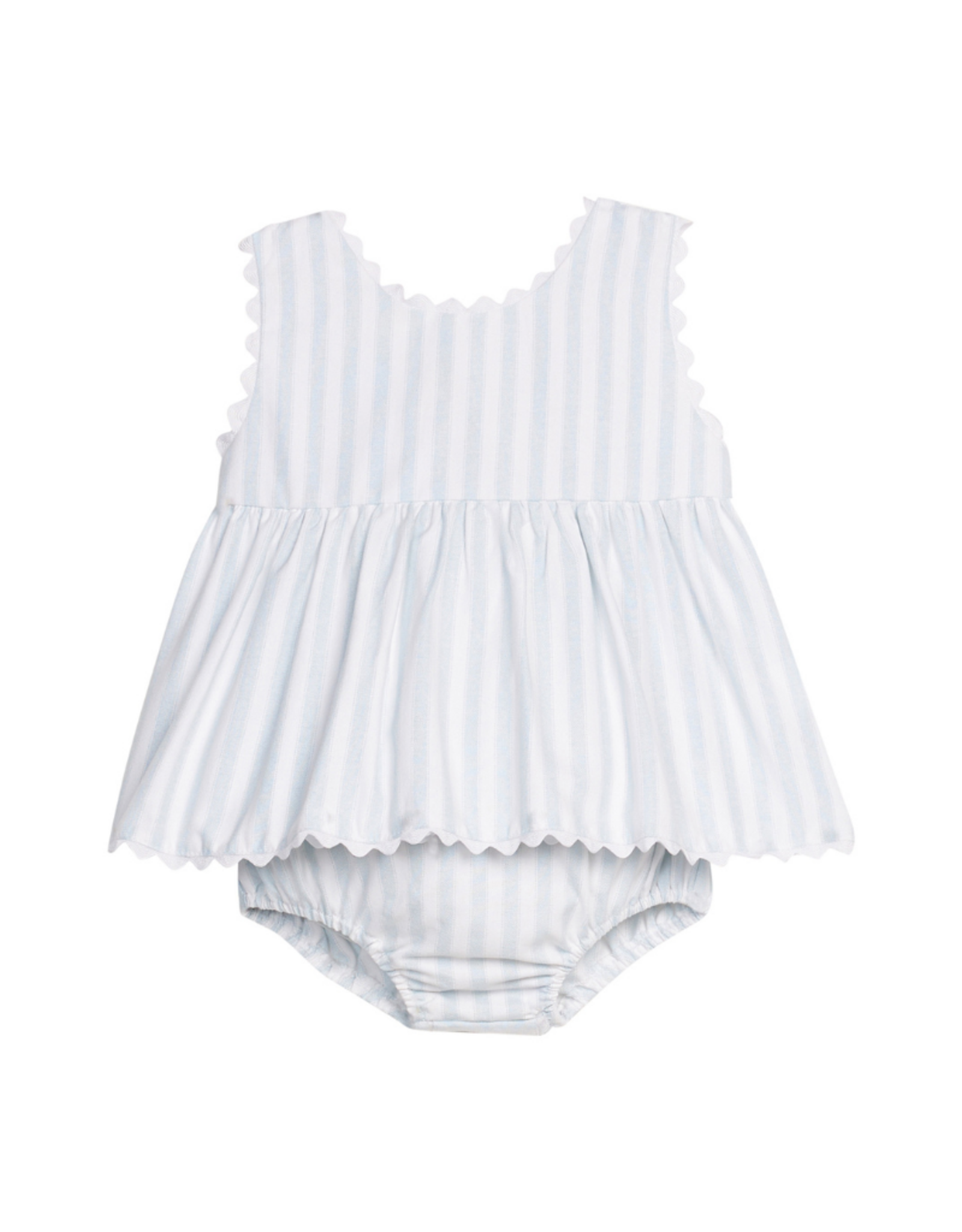 Little English Mary Dee Diaper Set, Savannah Stripe