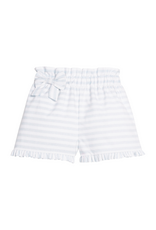 Little English Paperbag Bow Short, Savannah Stripe