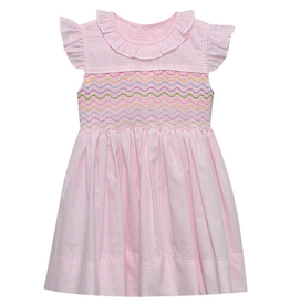 Remember Nguyen Juliette Smocked Dress, Pastel Parade