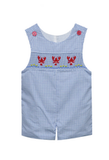Baby Sen Graham Smocked Shortall, Crawfish