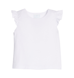 Little English Tilly Tank, White