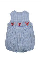 Baby Sen Francis Smocked Bubble, Crawfish