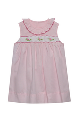 Baby Sen Pink Bryn Dress, Watermelon