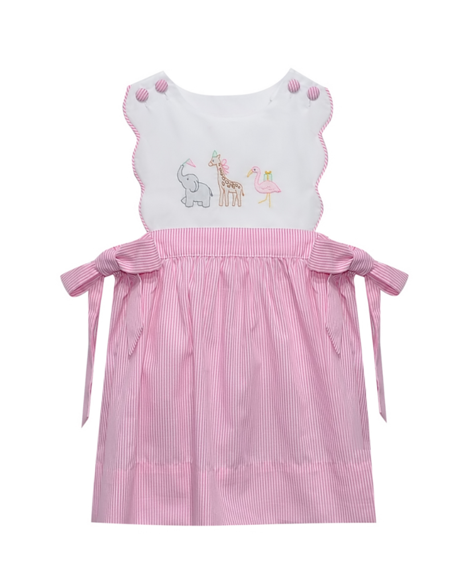 Baby Sen Pink Greer Dress, Party Animals