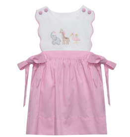Baby Sen Pink Greer Dress, Party Animals