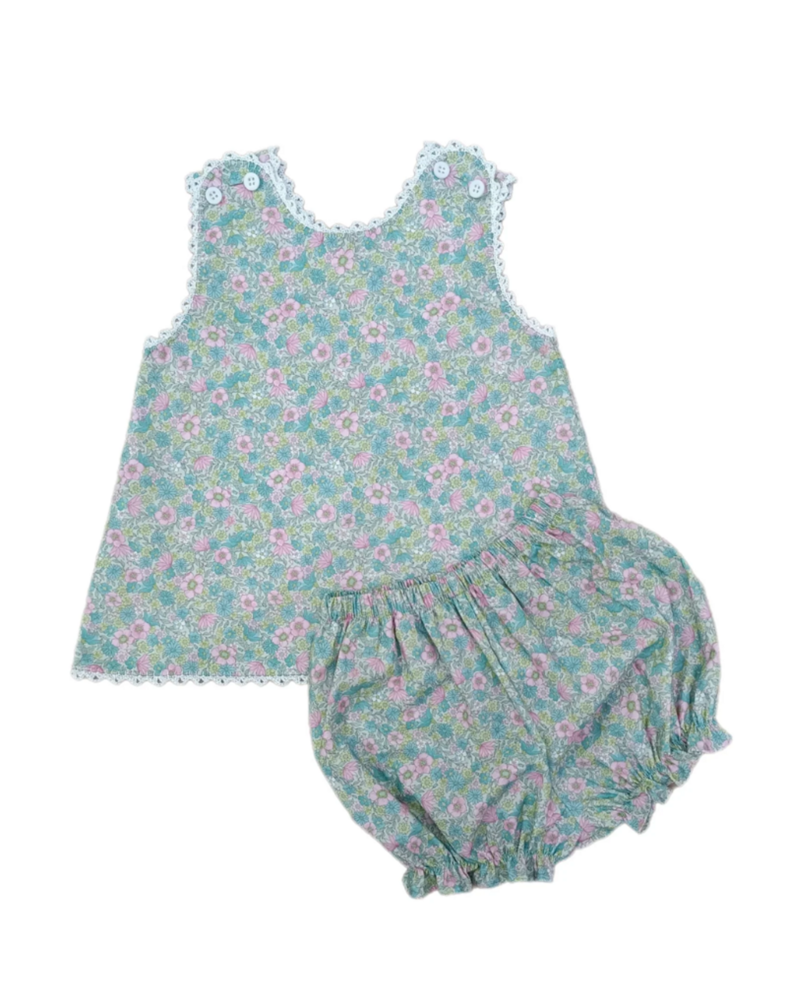 Love George Summer Floral Bloomer Set