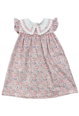 Love George Pink Floral Cotton Dress