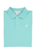 The Beaufort Bonnet Company Prim and Proper SS Polo - Turks Teal