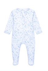 Magnolia Baby Little Golfers Zip Footie, Light Blue