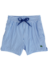 The Bailey Boys Board Short Blue Stripe Pagoda Gardens