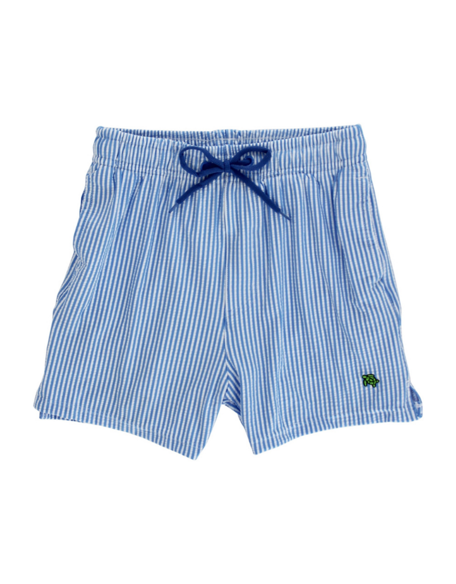 The Bailey Boys Board Short Blue Stripe Pagoda Gardens