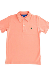 The Bailey Boys Henry Short Sleeve Polo, Cantaloupe