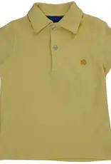 The Bailey Boys Henry Short Sleeve Polo, Yellow