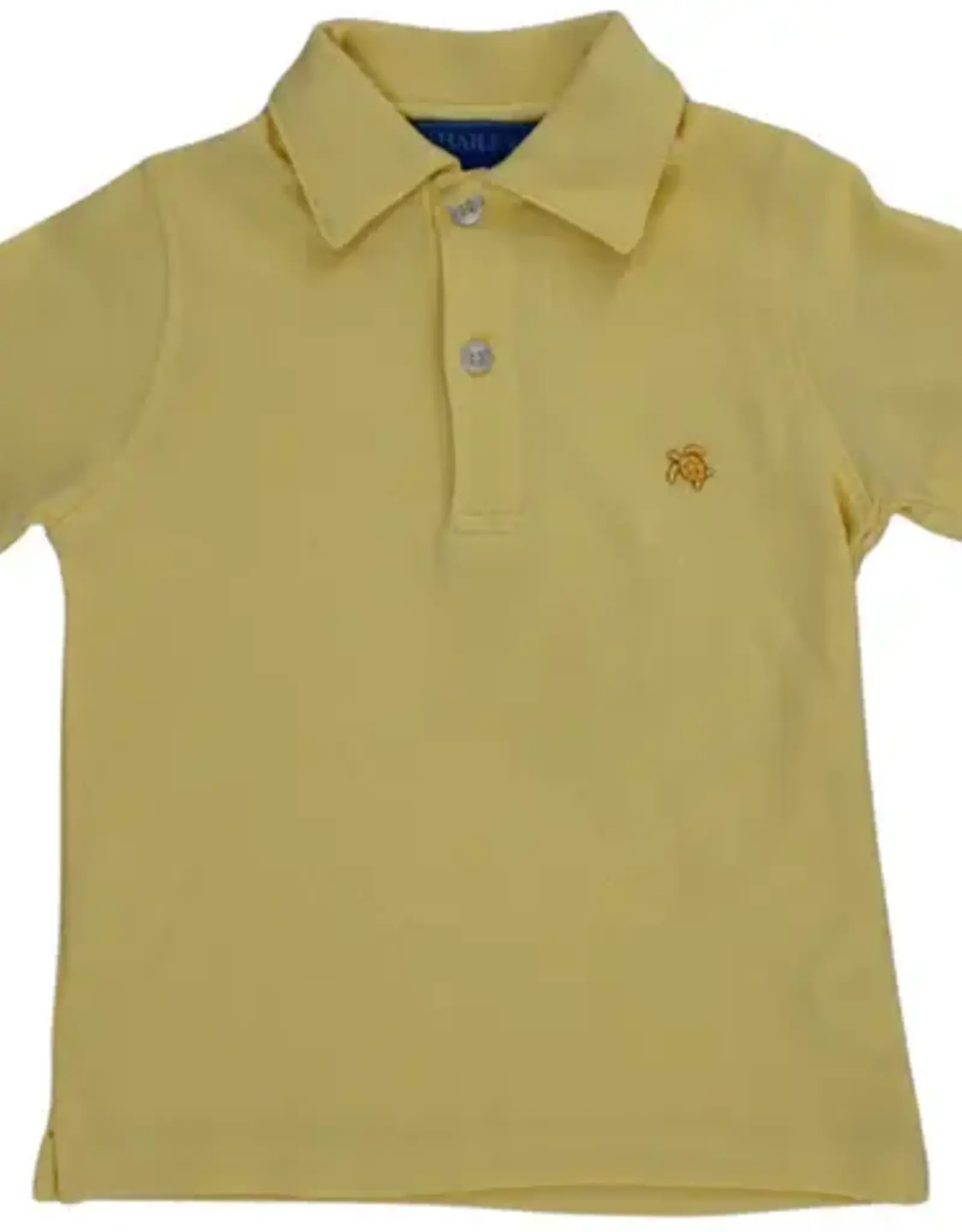 The Bailey Boys Henry Short Sleeve Polo, Yellow