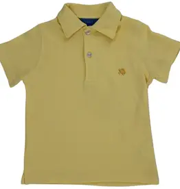 The Bailey Boys Henry Short Sleeve Polo, Yellow