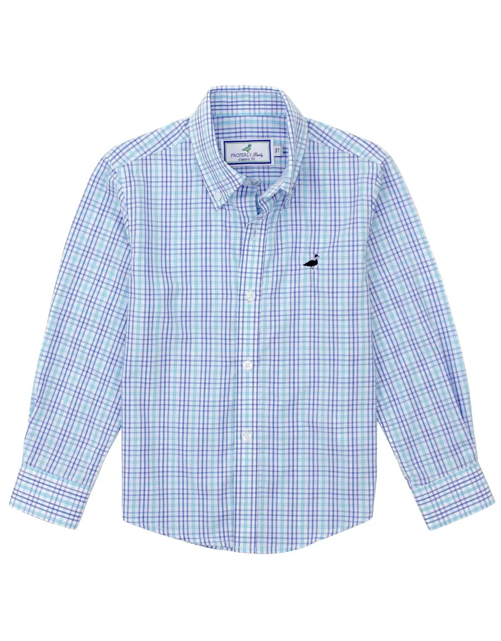 Properly Tied Seasonal Sportshirt, Deane Check