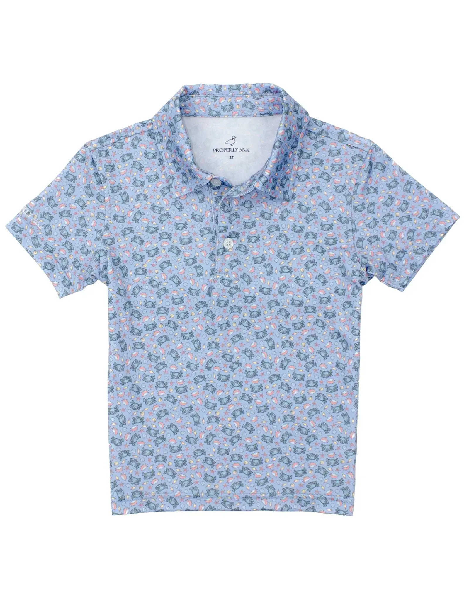 Properly Tied Inlet Polo Blue Crab, Shore