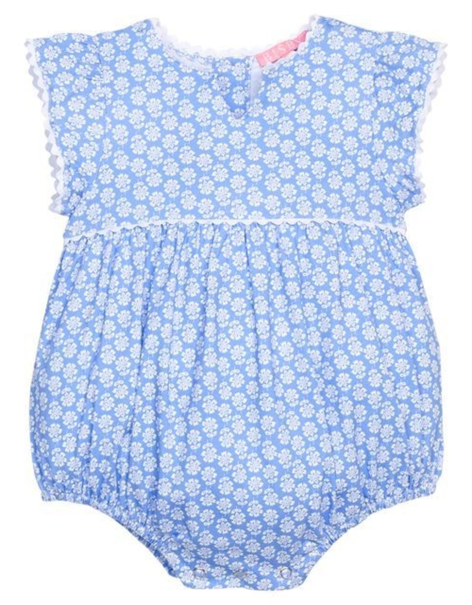 Bisby Positano Bubble, Periwinkle Block Print