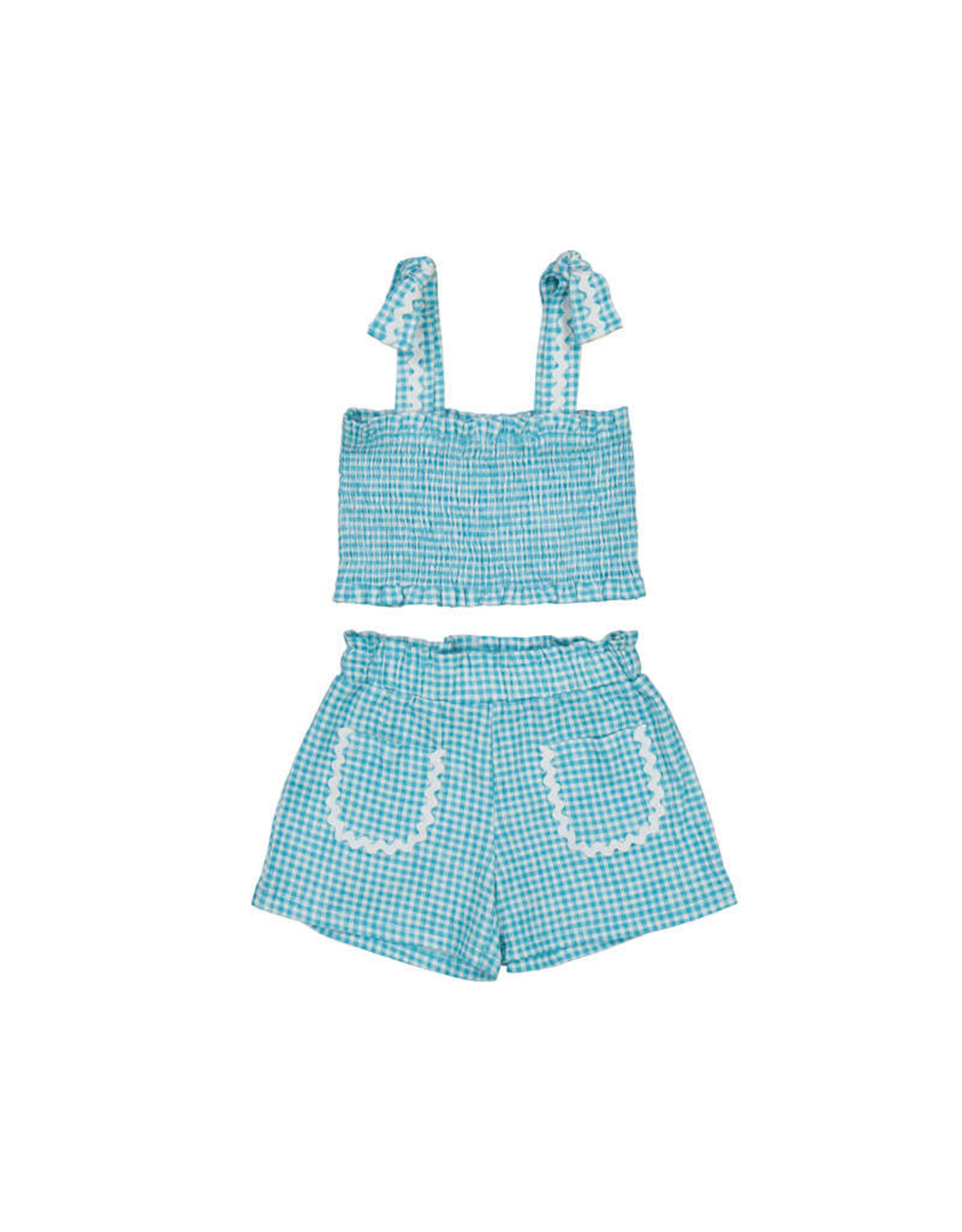 Mayoral Pacific Gingham Short Set
