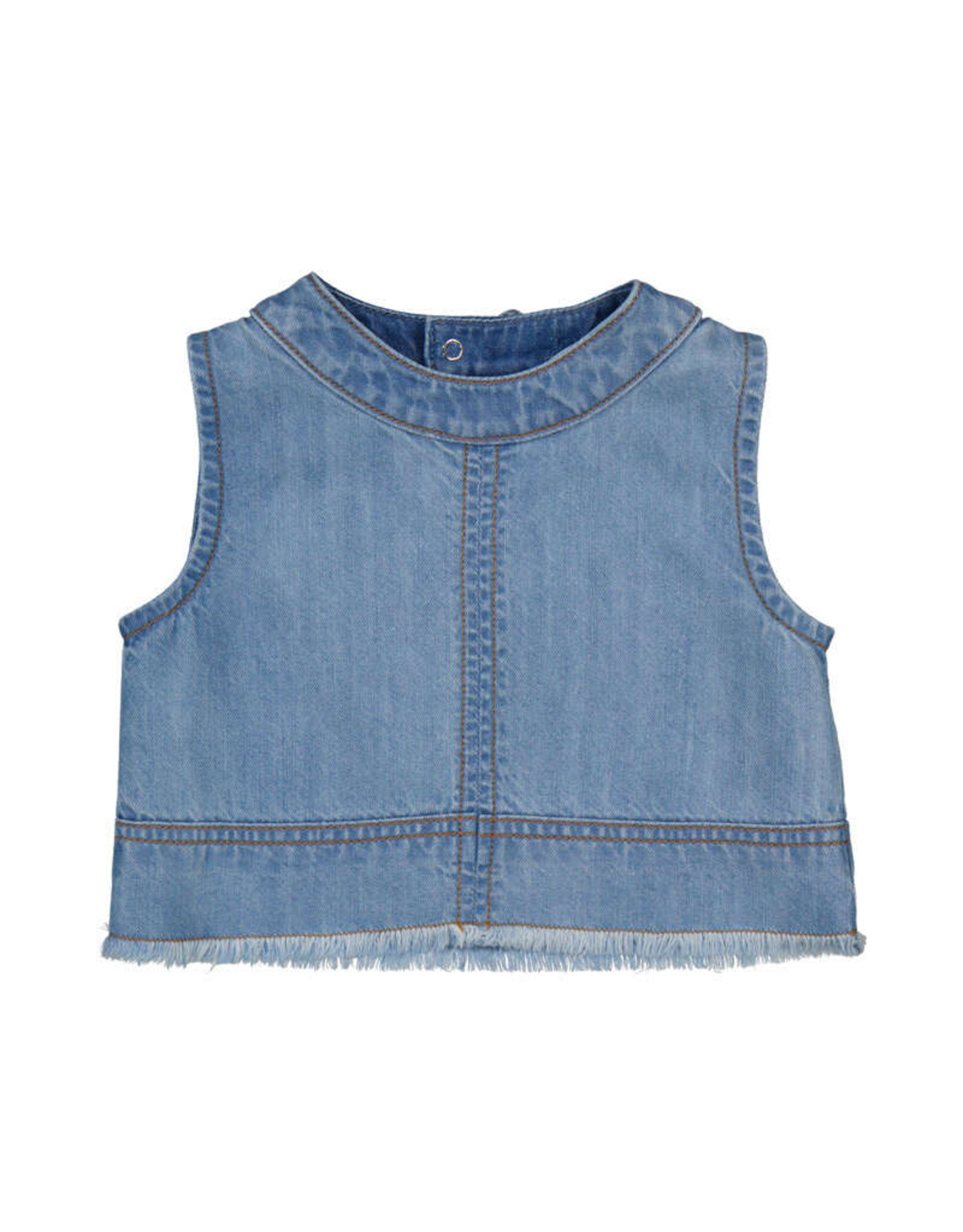Mayoral Denim Sleeveless Top